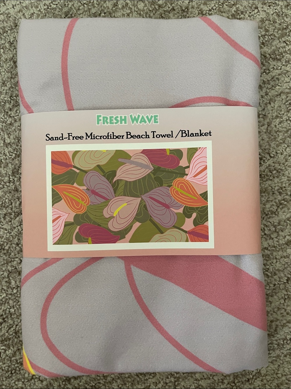Microfiber Beach Towel / Blanket - Made in Hawaii (NWT)